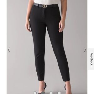 White House Black Market skinny ankle pant 00L